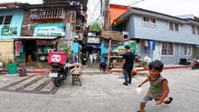 Colorful Structures on A. Luna Street in San Juan City in the Philippines