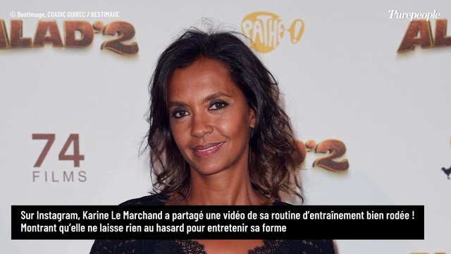 Pour préserver sa silhouette, Karine Le Marchand a dû changer ses habitudes : Je n'ai plus le choix