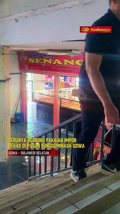 Serunya Berburu Pakaian Impor Bekas di Pasar Sungguminasa Gowa