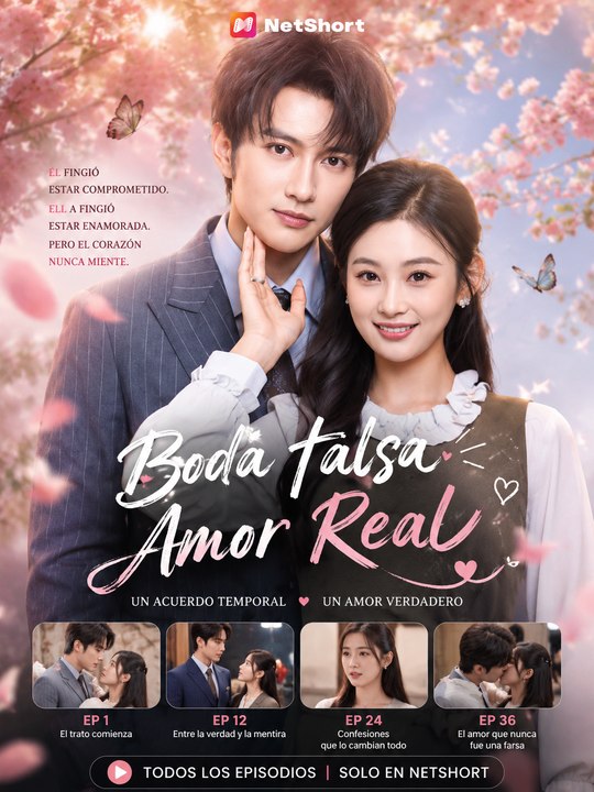 Boda Falsa, Amor Real | Drama chino romántico viral en español | Episodios completos | Español