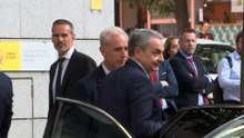 Zapatero llega a la Audiencia Nacional para declarar como imputado en el caso Plus Ultra