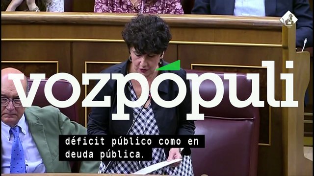 Maribel Vaquero (PNV), a Sánchez: Si no consigue acuerdo para aprobar los presupuestos en esta Cámara, disuélvala y convoque elecciones