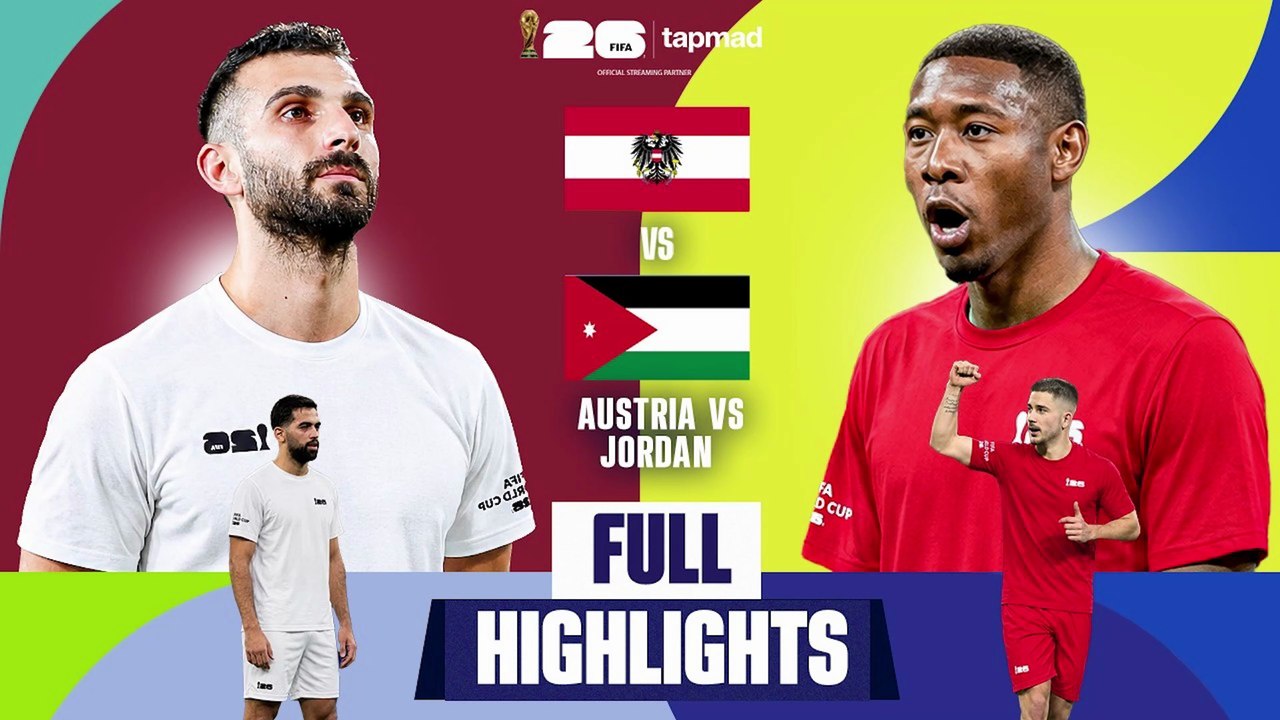 Austria vs Jordan | Full Highlights | FIFA World Cup 2026™ |  FIFA26