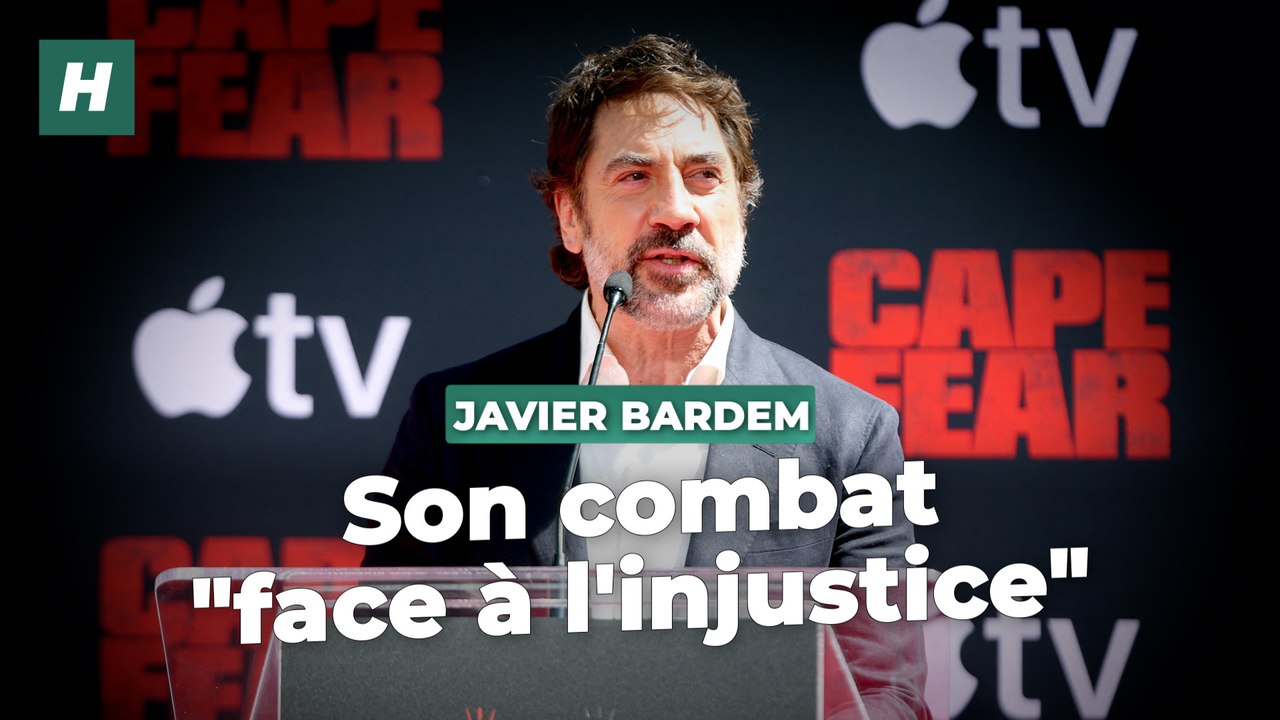 Javier Bardem a désormais ses empreintes sur Hollywood Boulevard et il en a fait bon usage