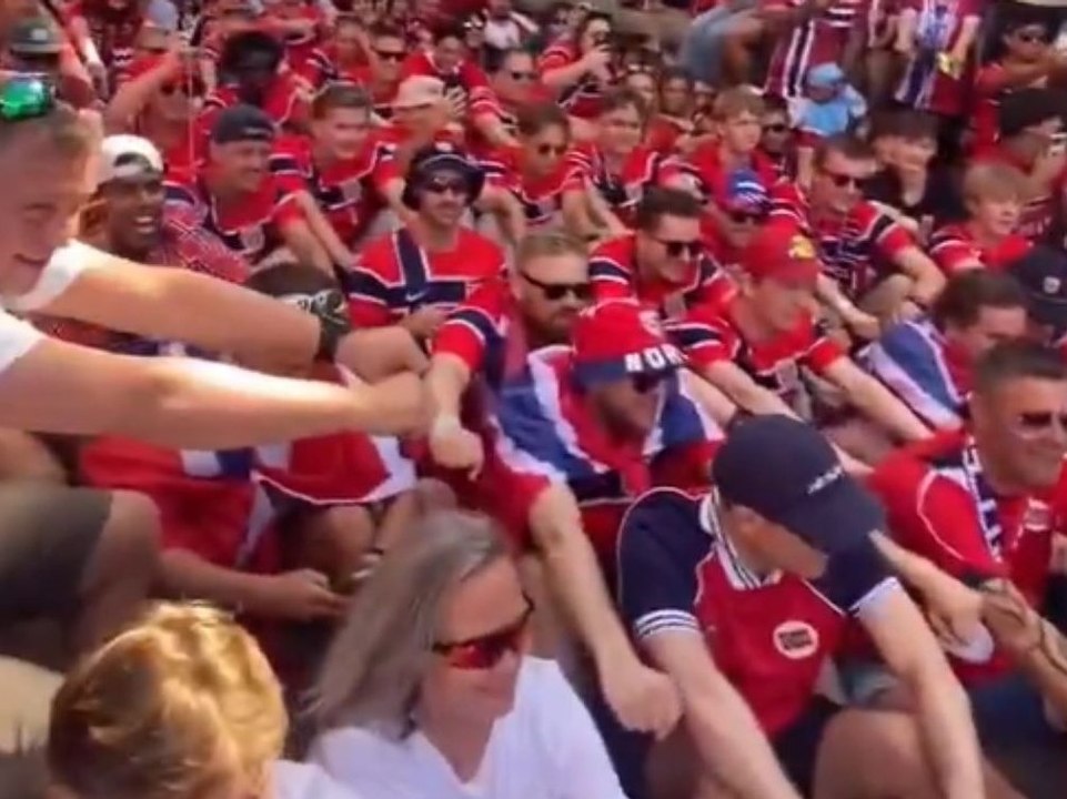 Norwegens Wikinger rudern durch Boston