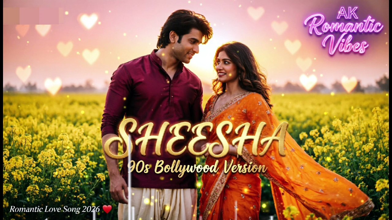 Sheesha (90s Bollywood Version) | AK Romantic Vibes | Romantic Hindi Love Song 2026