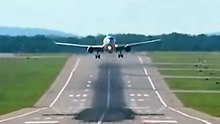 “Daytime Runway Emergency   Brutal Hard Landing Captured Live” #EmergencyLanding #HardLanding #AirportCrisis #AviationFootage #RunwayChaos