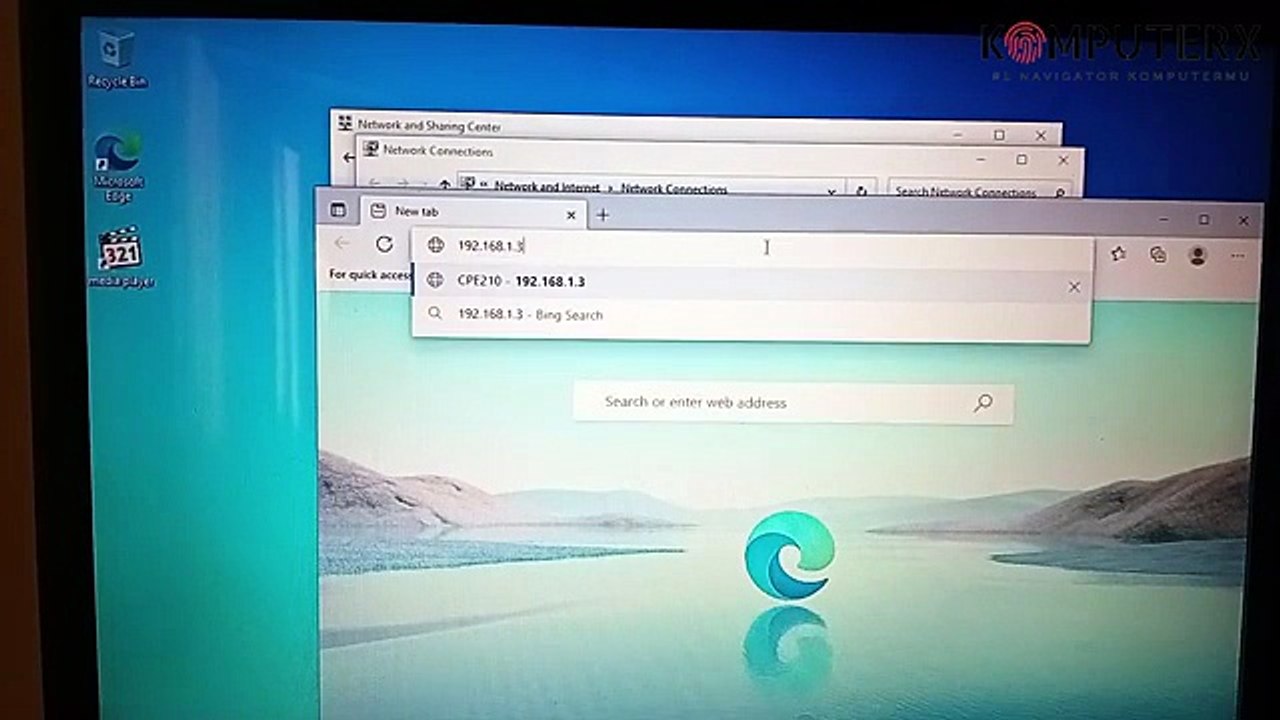 Cara Memperkuat Sinyal WiFi Dengan TPLINK CPE210 Repeater Mode