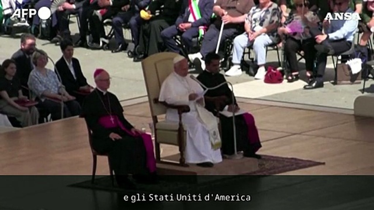Il Papa: "Soddisfazione per l'accordo tra Iran e Usa"