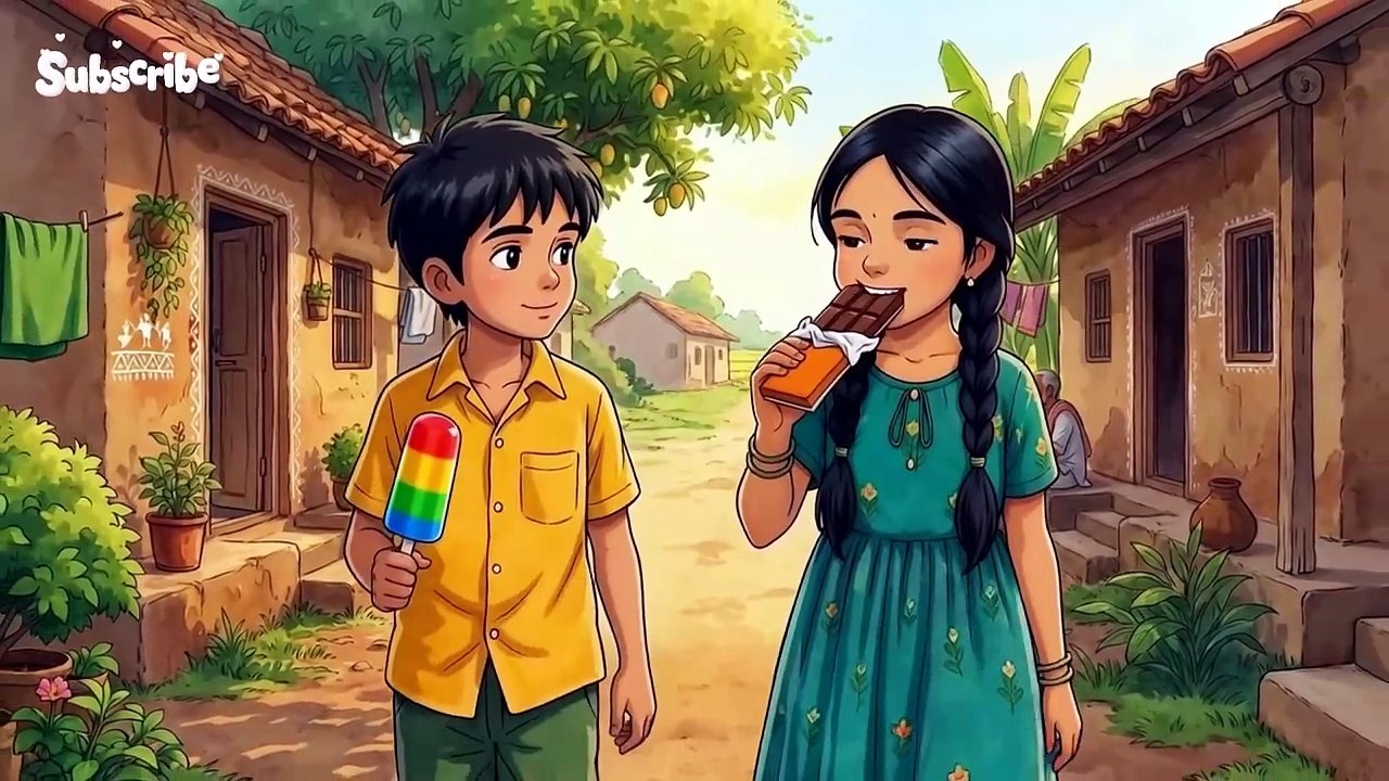 90s Village Rooftop Dinner 🌙 _ Garam Roti, Dal Chawal & Quiet Family Night _ Cozy Ghibli Style_1080p