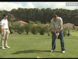 La leçon de golf par Grégory Bourdy