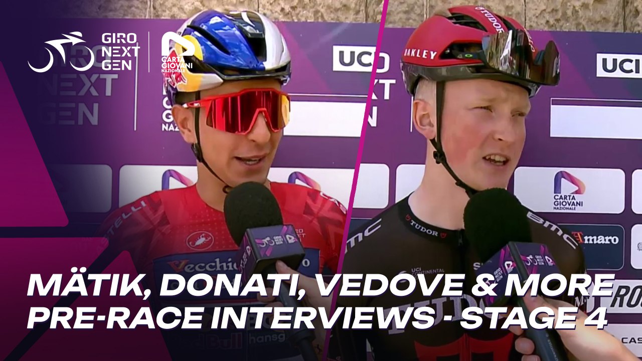 Oliver Mätik: "The heat is very challenging so far" | Interview Giro Next Gen 2026