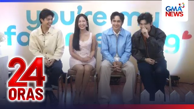 Mga bida ng You're my Favorite Song , binigyan ng special treat ng fans sa media conference | 24 Oras