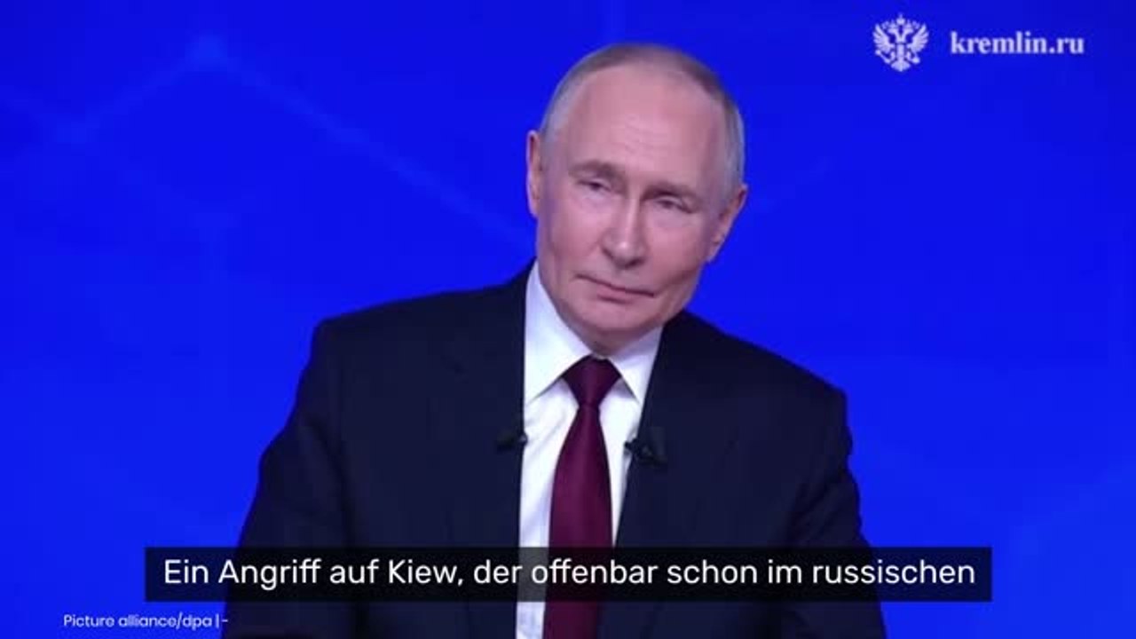 Wladimir Putin: Kiew-Angriff im Russen-TV angekündigt - was will der Kreml hier vertuschen?