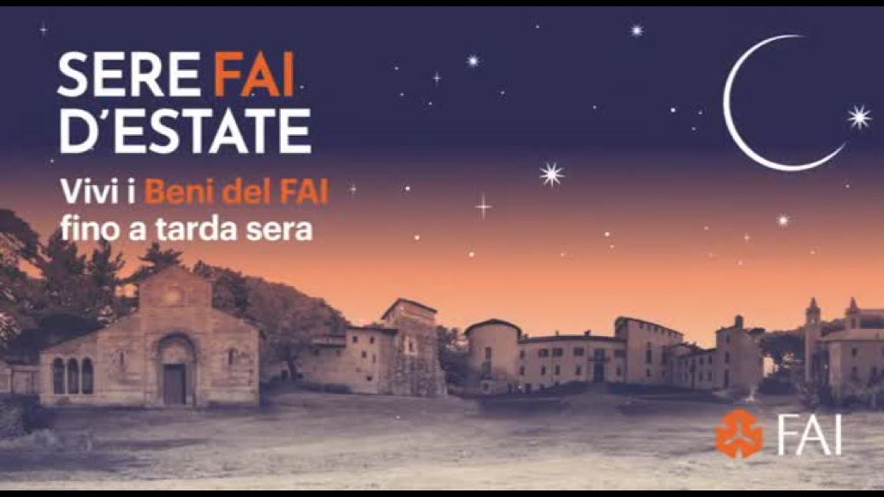 Tornano le "Sere FAI d'Estate", oltre 350 esperienze in 30 Beni