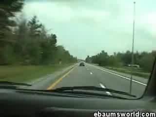 Grosse Frayeur en voiture