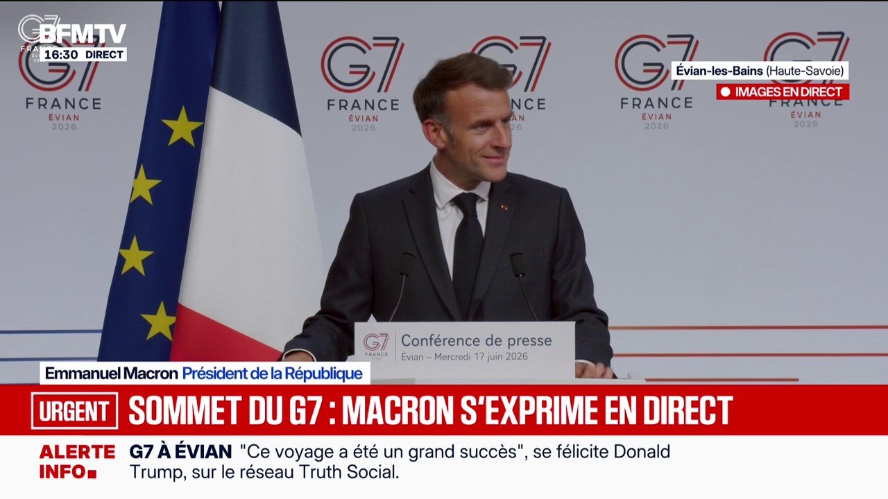Sommet du G7: “Ce G7 a permis un moment d’unité...