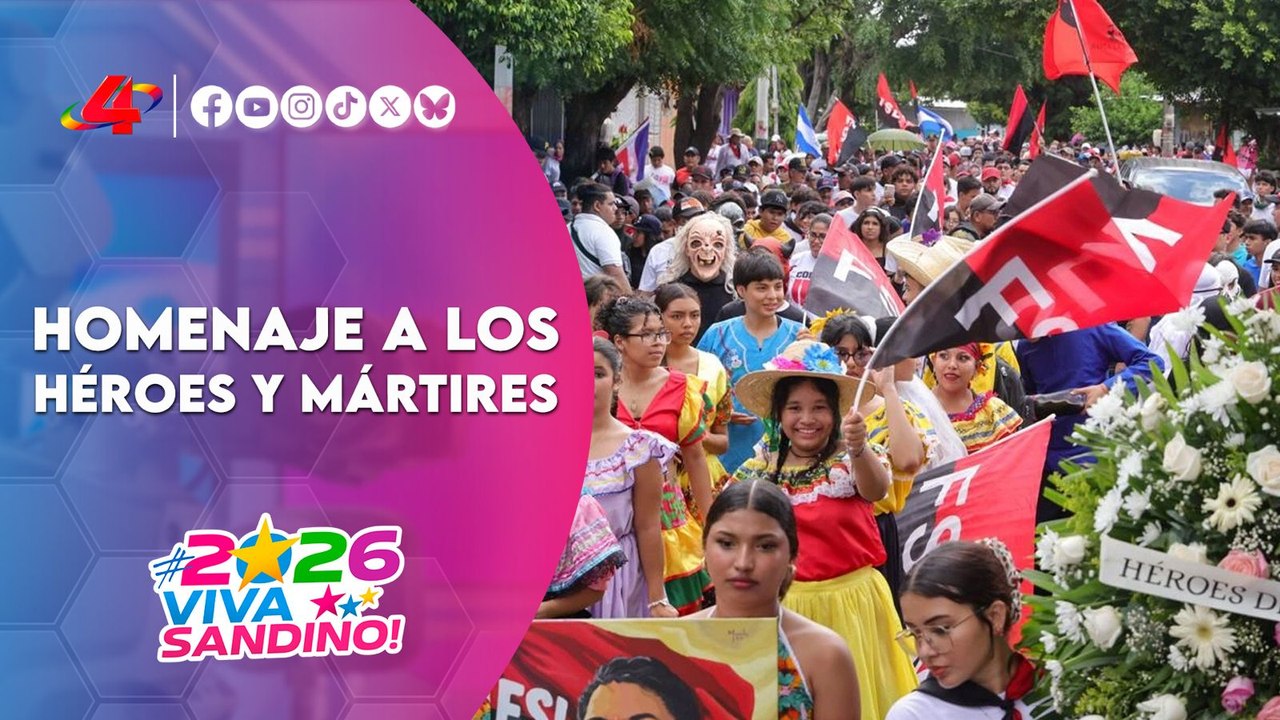 🇳🇮 47 aniversario de la Colina 110: Caminata rinde homenaje a los Héroes y Mártires