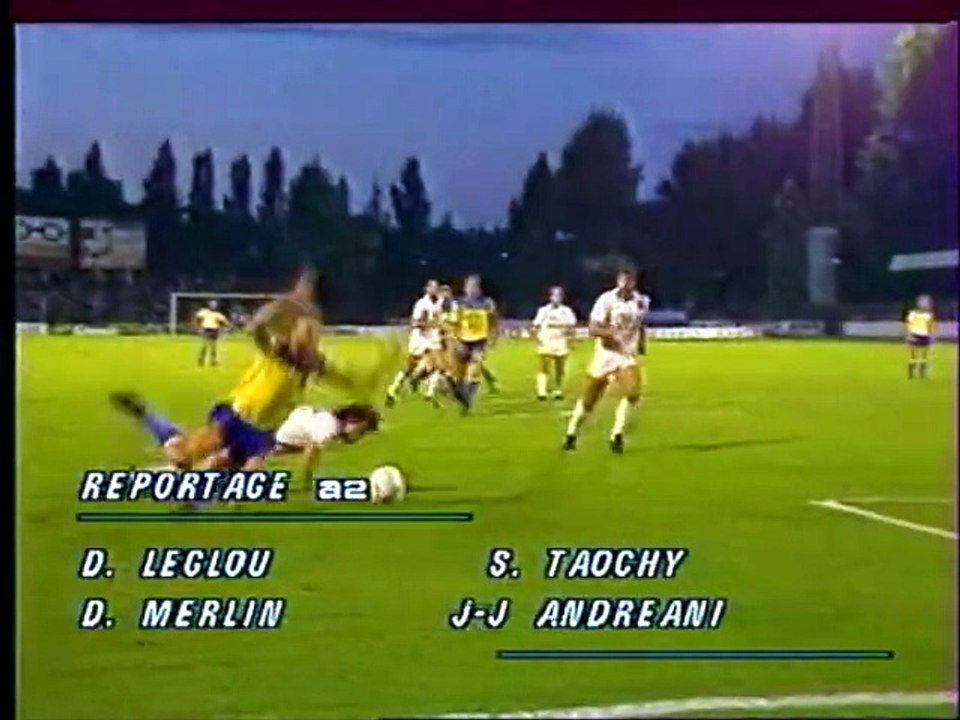 SOCHAUX  - NANTES  - 1986 - SAISON 1986/1987 -
