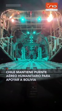 La Fuerza Aérea de Chile continúa desplegando un puente aéreo humanitario para apoyar a la población boliviana afectada por la crisis de suministros.