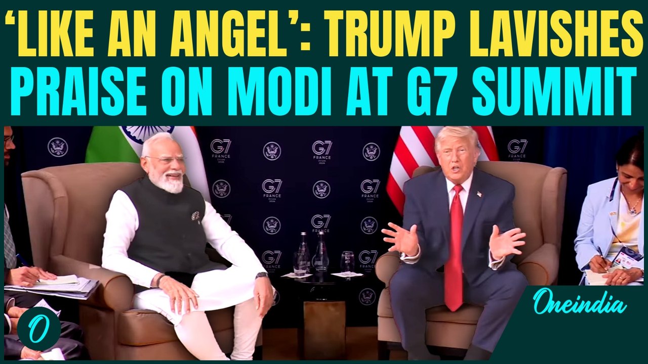 ‘As Tough as a Killer’: Trump HEAPS Praises on Modi During Bilateral Meet At G7 Summit in France