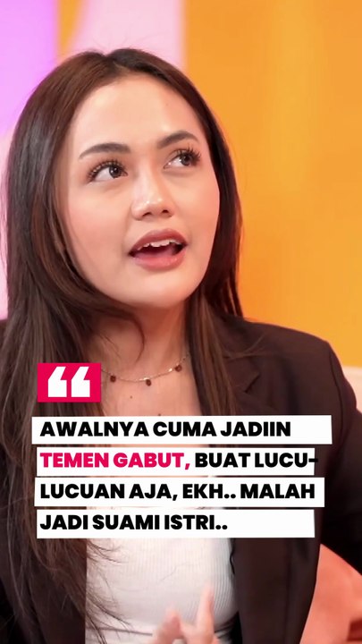 Aksa & Yosika anak dan mantu Soimah awalnya cuma niatan temenan lucu lucuan aja, tapi malah suka beneran jadi suami istri