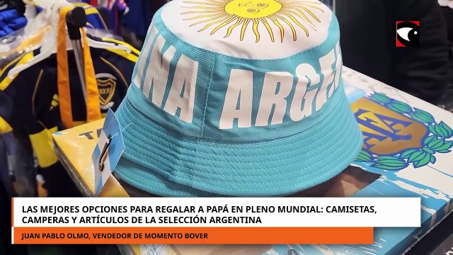Las mejores opciones para regalar a papá en pleno Mundial: camisetas y artículos de la Selección