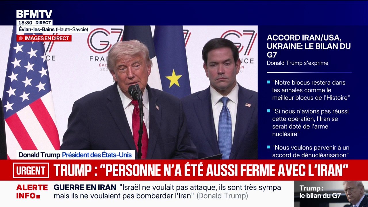 Hamas: "Ce sont des gens qui ont grandi avec des mitraillettes à la main, ce n'est pas facile de travailler avec des gens comme ça", estime Donald Trump