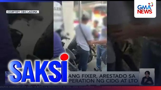 4 na hinihinalang fixer, arestado sa entrapment operation ng CIDG at LTO | Saksi