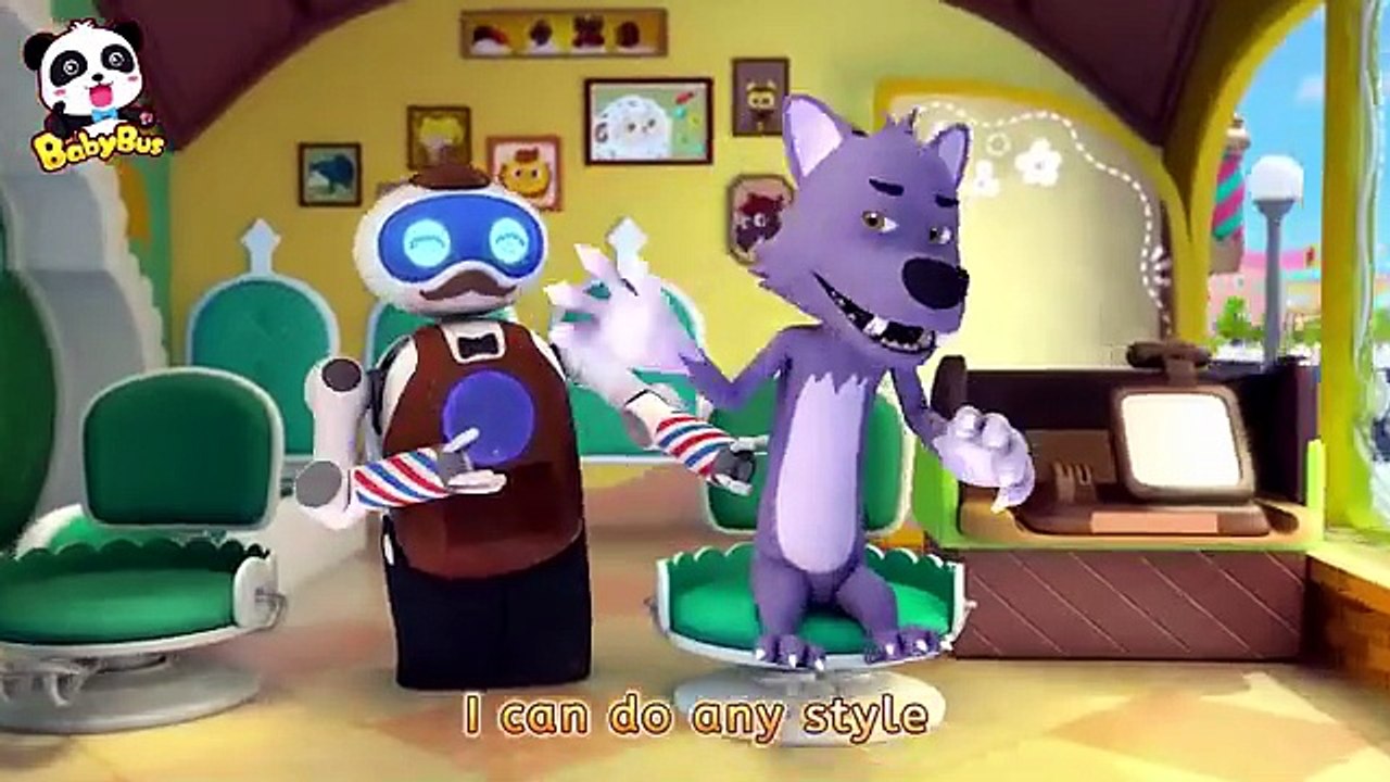 Wolf_s First Time at the Restaurant _ Numbers Song _ Nursery Rhymes _ Kids Song _ BabyBus