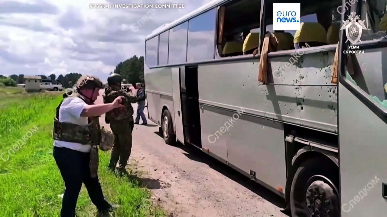 Bus with Belarus children's football team hit by a drone in Russia, Moscow claims