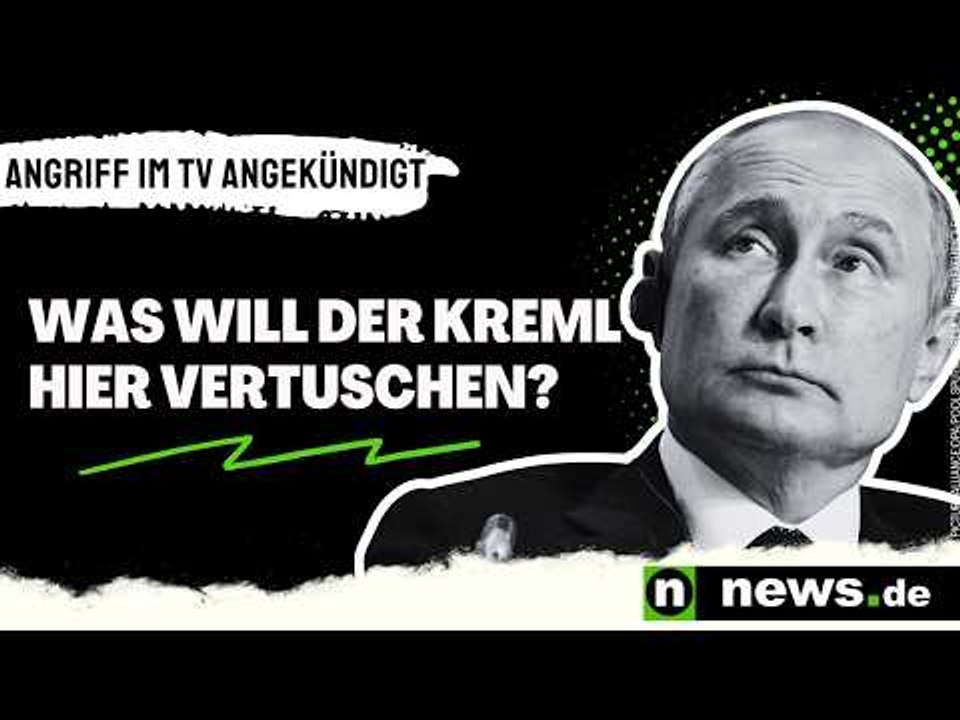 Wladimir Putin: Kiew-Angriff im Russen-TV angekündigt - was will der Kreml hier vertuschen?