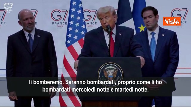 Trump su accordo con Iran: Deve essere permanente o torneremo a bombardare