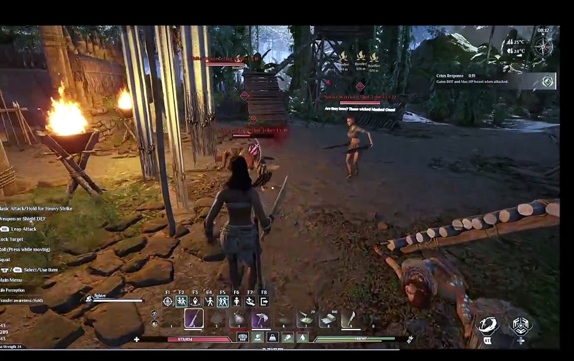 soulmask raiding the Flint Tribe