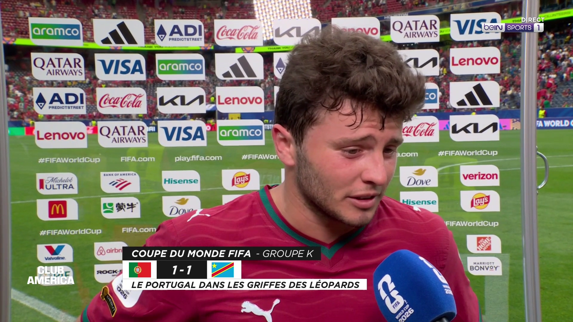 Coupe du Monde 2026 : Joao Neves déçu après le nul face à la RDC