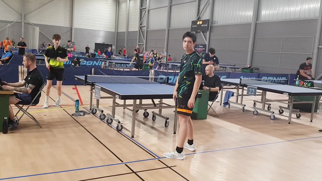 Tournoi de Tennis de Table à Épinal le 13/06/26 - Tournoi National B