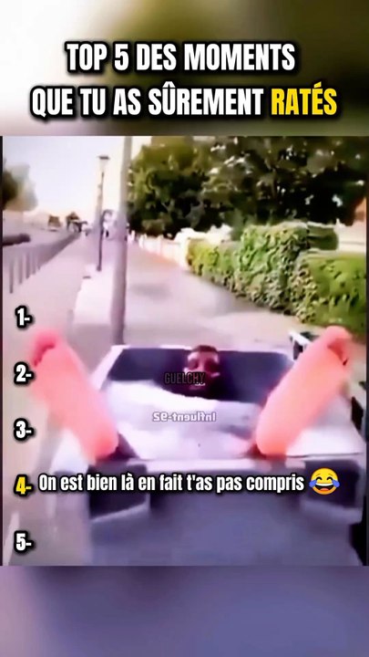 TOP 5 DES MOMENTS QUE TU AS SÛREMENT RATÉS | PARTIE 7