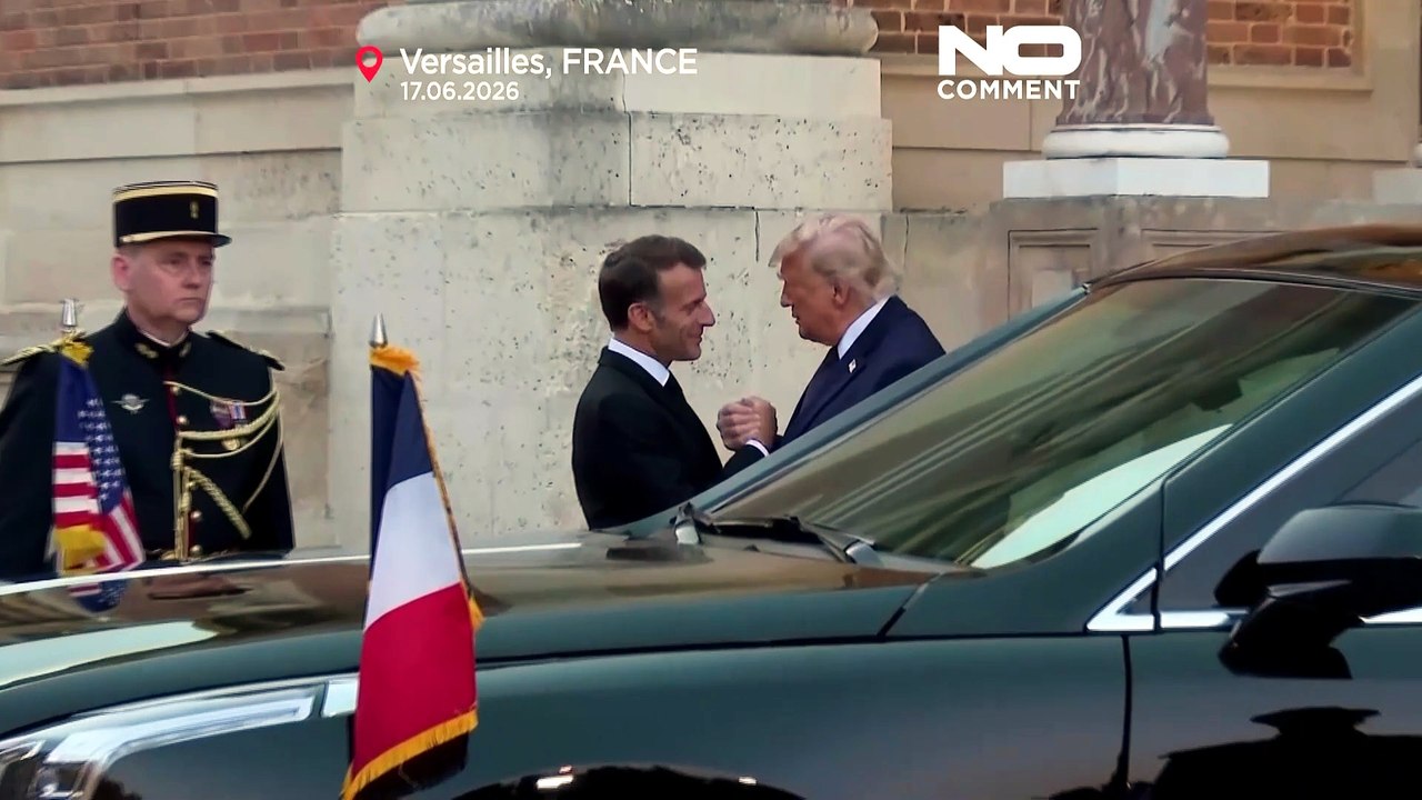 Trump a Versailles per una cena con Macron