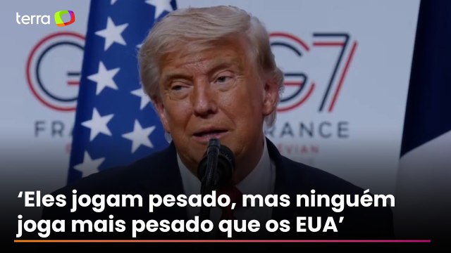 Trump diz que política do Brasil é perigosa, cita ‘prisão de Bolsonaro Jr.’ e que conversou com Lula