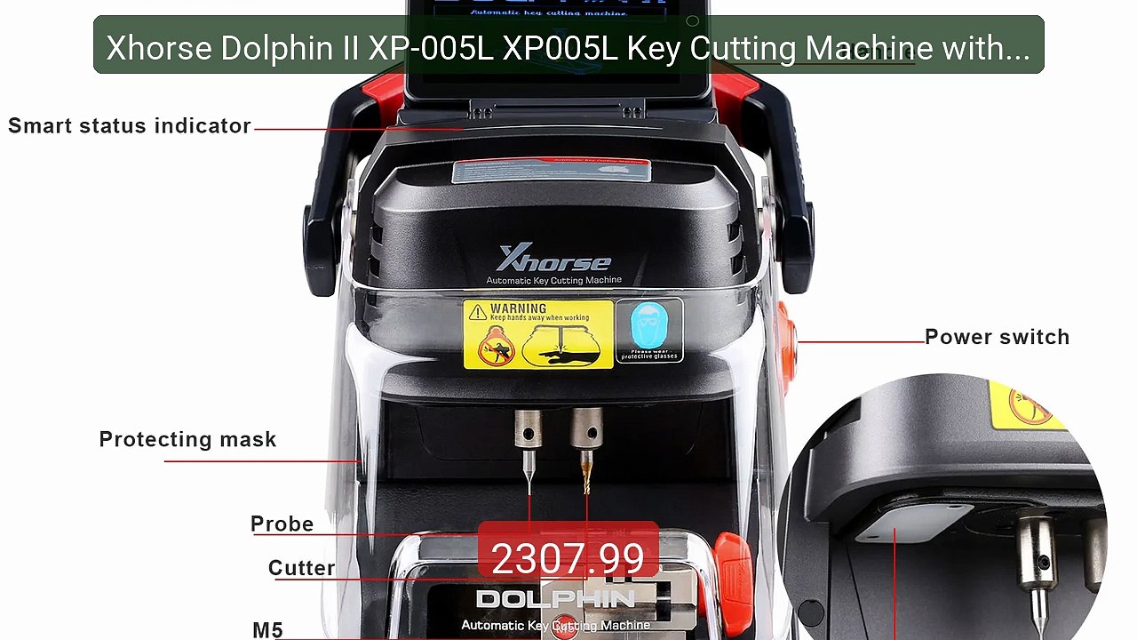 Xhorse Dolphin II XP-005L XP005L Key Cutting Machine with HD Scree... -- Best Deal 2026 | Shop Now!