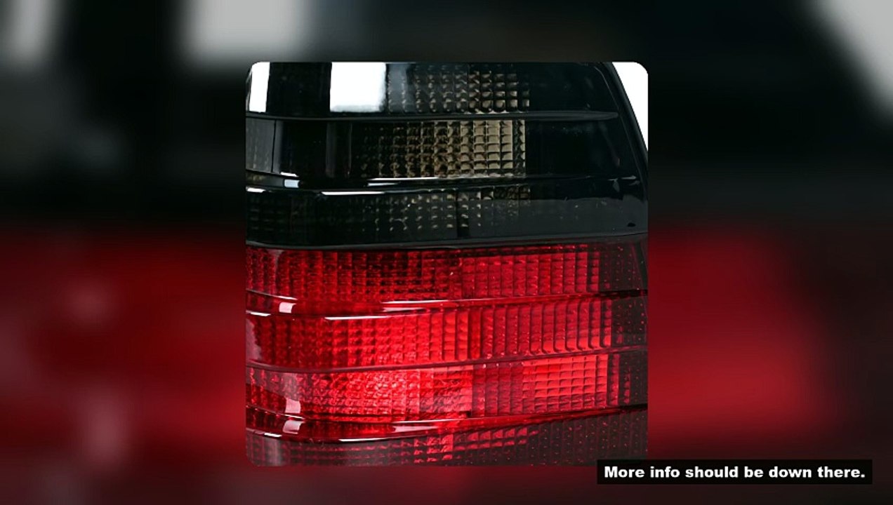 Rear Tail Lights Euro Smoke Tail Brake Lamp For Mercedes Benz W124 E Class 1986-1995 Car Signal Ligh