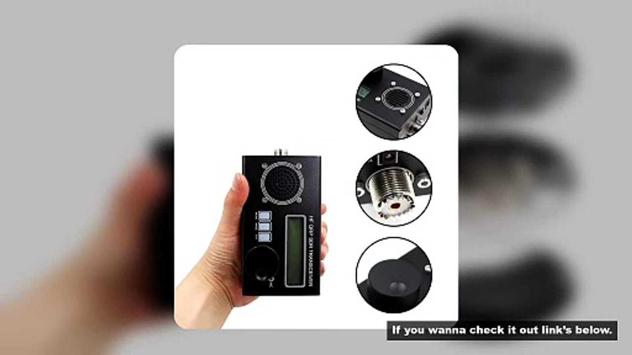 2024 USDX USDR HF QRP SDR Transceiver SSB/CW Transceiver 8-Band DSP SDR + Microphone + Battery + Cha
