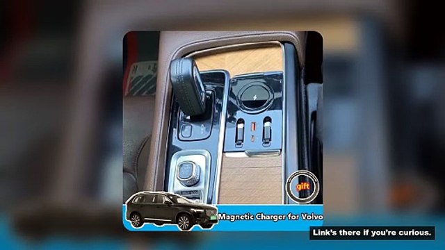 Car Wireless Charger For Volvo XC60 XC90 S60 S90 V60 V90 Phone Magnetic Charging Holder Accessories