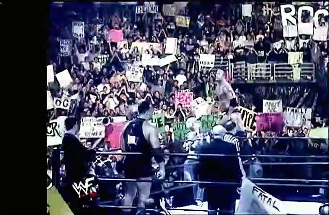 Kurt Angle(c) Vs The Rock Offical Promo  No Way Out 2001
