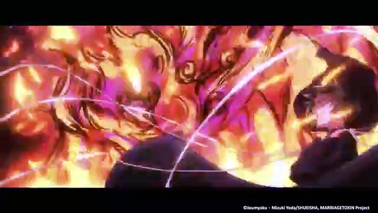 She is dancing with flame MarriageToxin Anime Highlight -