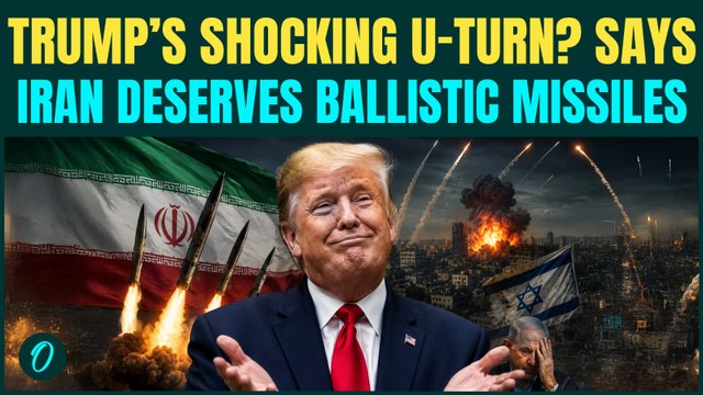 ‘Iran SHOULD Have Missiles’: Trump DEFENDS Iran’s Ballistic Missiles | PANIC In Israel?