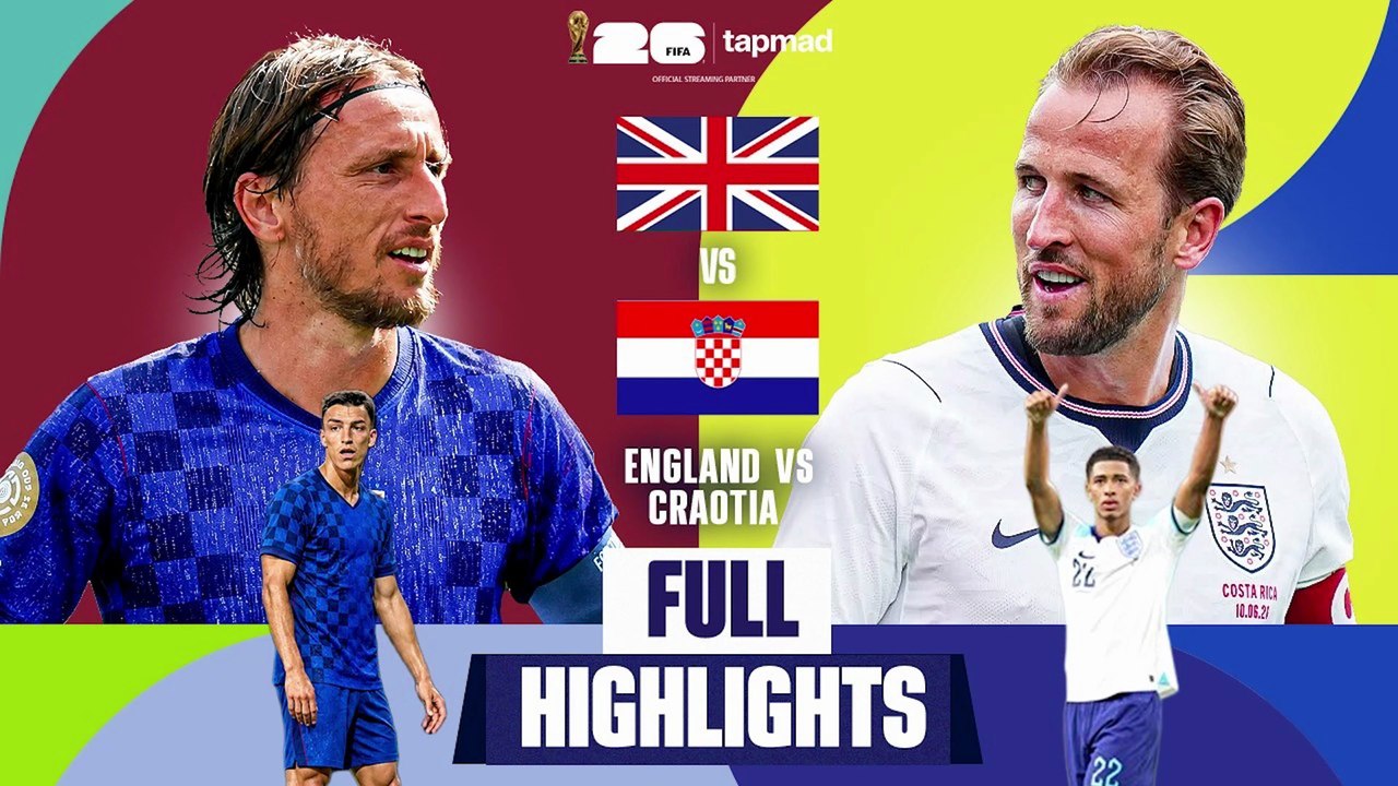 England vs Croatia | Full Highlights | FIFA World Cup 2026™ | tapmad | FIFA26