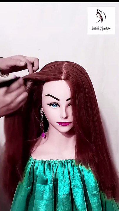 Easy open hairstyle for girls