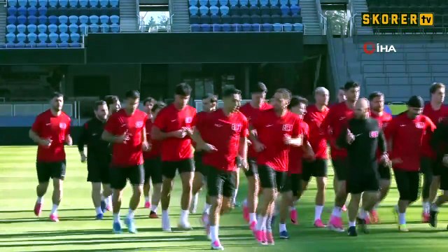 A Milli Futbol Takımı, San Francisco'daki ilk antrenmanını yaptı