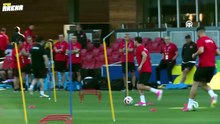 A Milli Futbol Takımı, San Jose'deki ilk antrenmanını yaptı! Montella 2 futbolcuyla özel görüştü